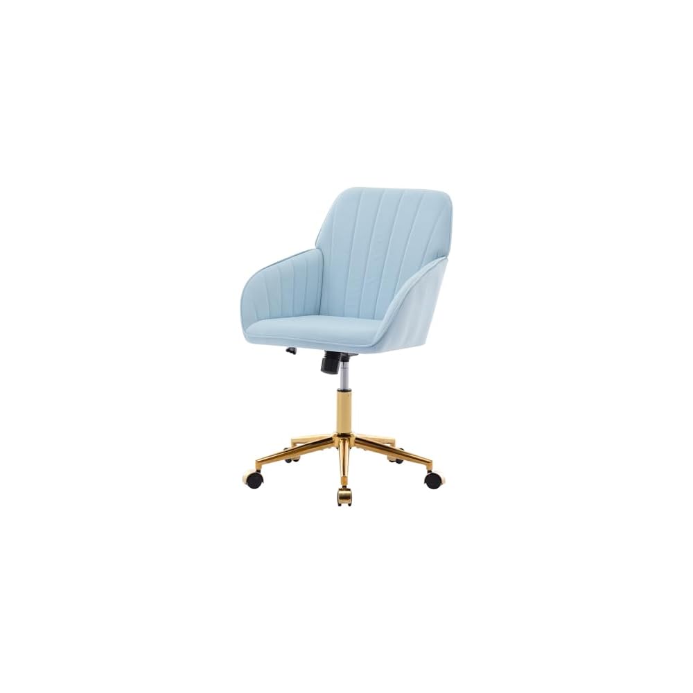 Desk Chair Comfy Simple Modern Home Office Chair Comfy Wide Desk Chair for Adult, Student,Bedroom,Home