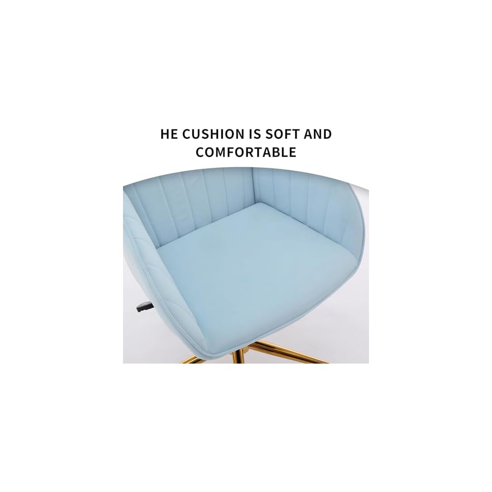 Desk Chair Comfy Simple Modern Home Office Chair Comfy Wide Desk Chair for Adult, Student,Bedroom,Home