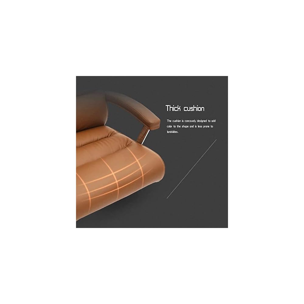 Home Work Chair Office Chair Reclining High Back PU Leather Office Chair Seat Ergonomic Swivel Chair Backrest Gaming Chair Chair Interesting to Pursue Happiness