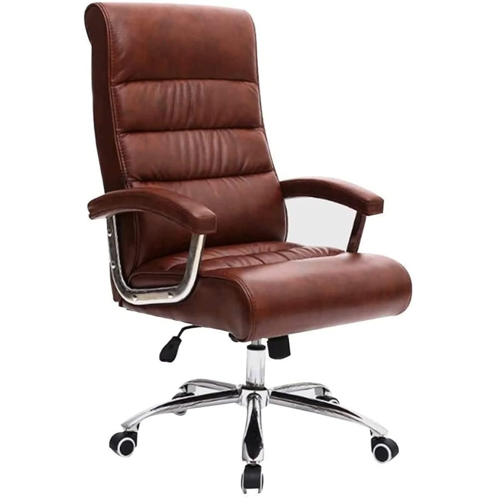 Home Work Chair Office Chair Reclining High Back PU Leather Office Chair Seat Ergonomic Swivel Chair Backrest Gaming Chair Chair Interesting to Pursue Happiness