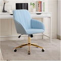 Desk Chair Comfy Simple Modern Home Office Chair Comfy Wide Desk Chair for Adult, Student,Bedroom,Home